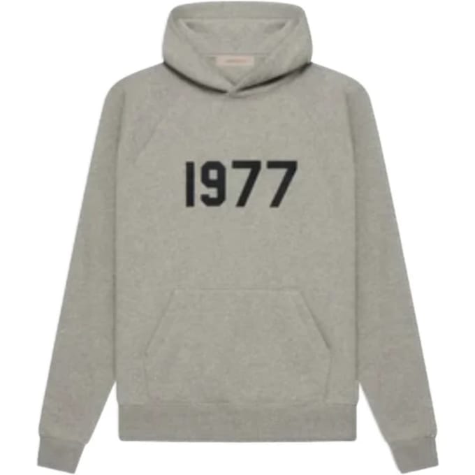 Fear of God ESSENTIALS 1977 Dark Oatmeal Hoodie