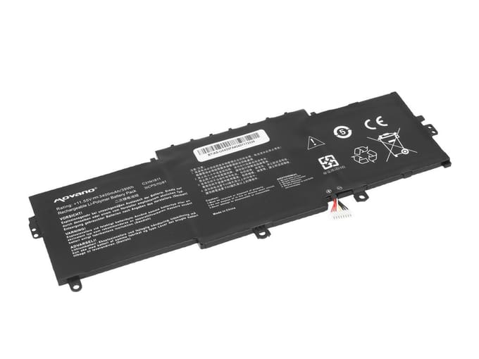 Movano - Asus ZenBook 14 Bateria - Compatibiliteit - Lange Levensduur - Veilige Gebruik