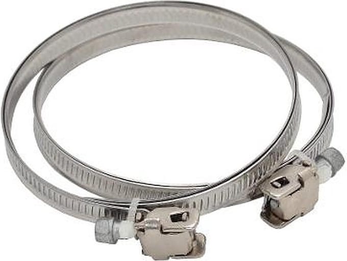 Ivc Air Slangklem, 2 stuks, maat Ø 50-165 mm | aluminium