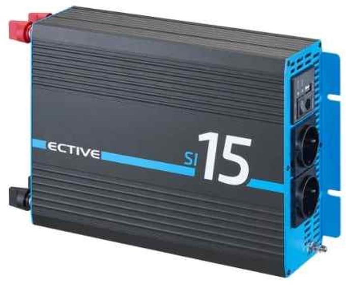 Omvormer zuivere sinus 12V-230V - Ective SI - SI 15, 12V-230V