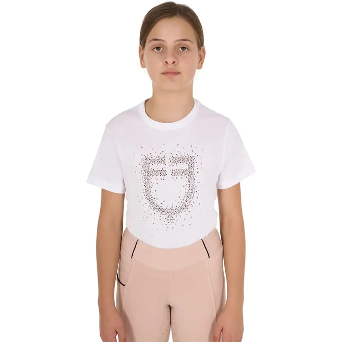 Meisjes-T-shirt Equestro Pink Diamond