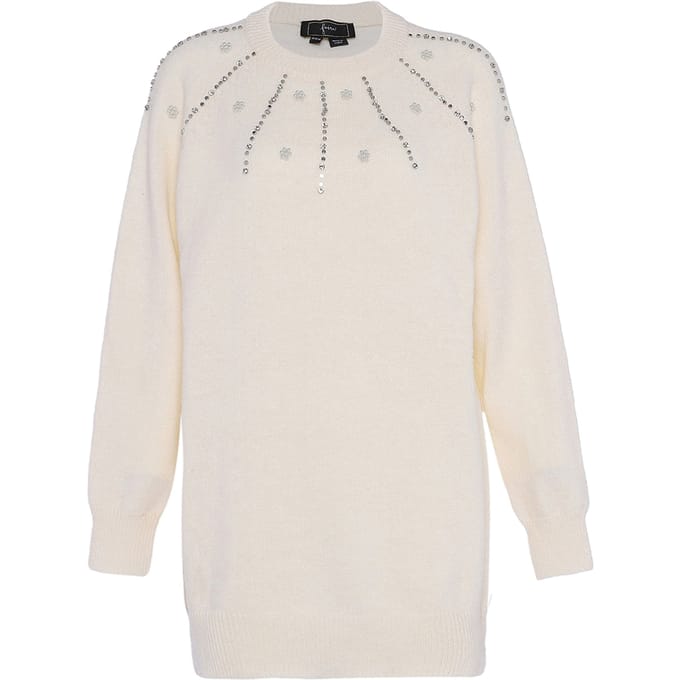 Faina Jumper Dames wolwit