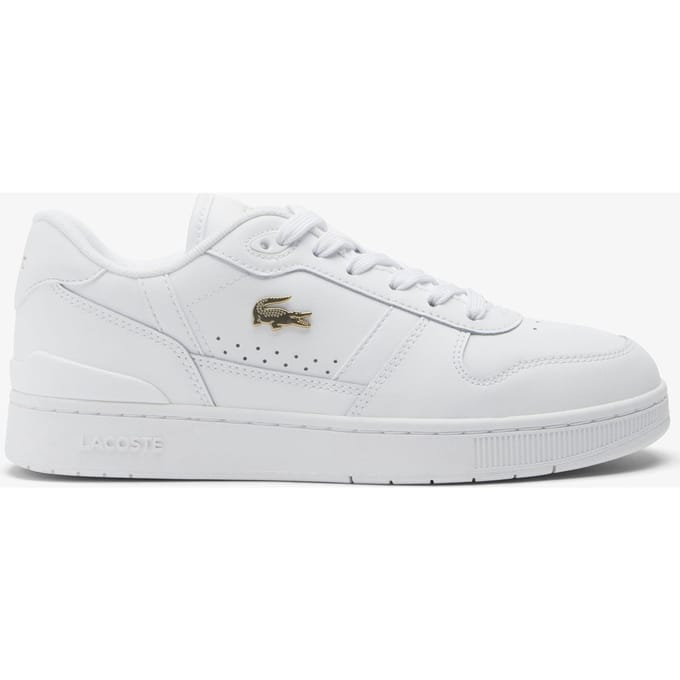 Lacoste T Clip SET - Dames Sneakers - Wit - Goud