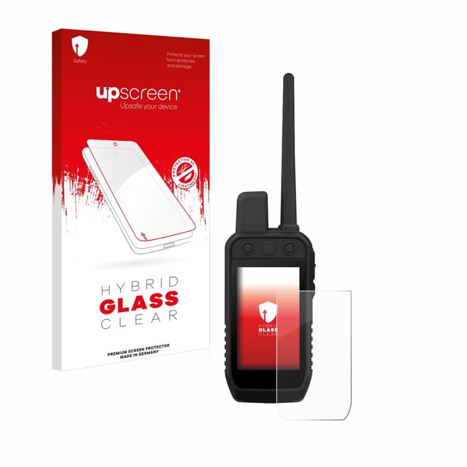 upscreen - Screenprotector voor Garmin Alpha 300 K - Folie Beschermfolie Beschermglas transparant