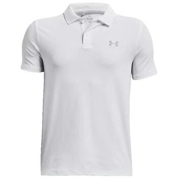 Under Armour Golf Performance Junior Polo Met Korte Mouwen Wit 8 Years Jongen