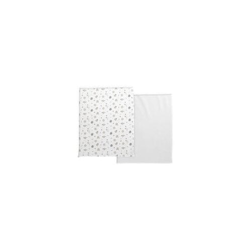 Chicco Next2Me Forever katoen hoeslakens 2-pack Confetti unisex