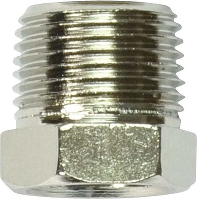 Stanley verloopnippel 3/8M-1/4F