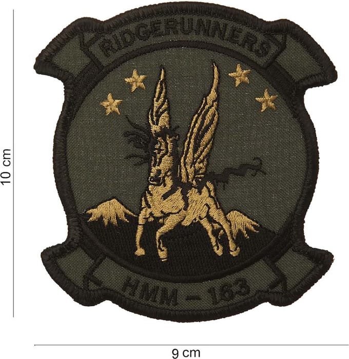 Embleem stof HMM-163