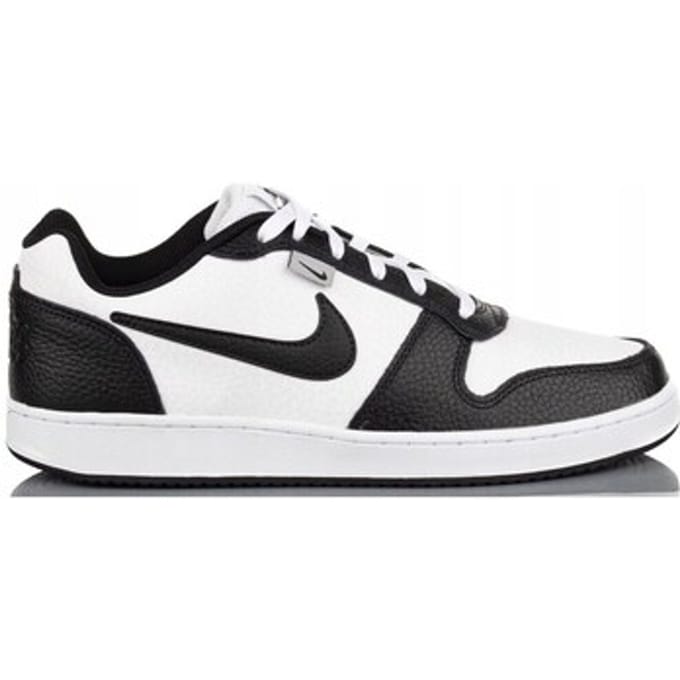Nike Ebernon Low Prem - Sneaker - Black/White/Grey - Maat 41
