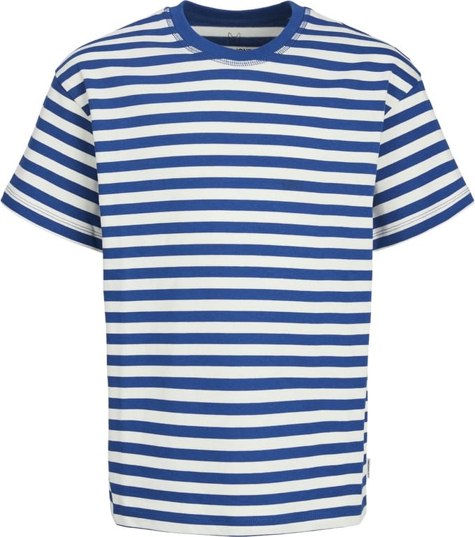 JACK&JONES - JORSANTORIN STRIPE TEE SS CREW NECK JNR - Jongens - T-shirts