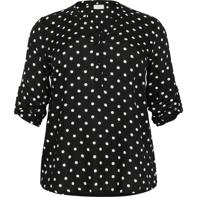 Vrouwenblouse KAFFE Curve Sida Dot