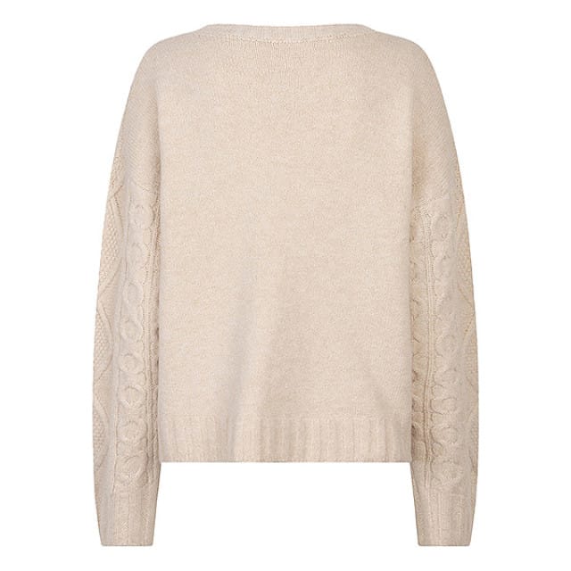 Esqualo sweater F24-18504 - Biscuit