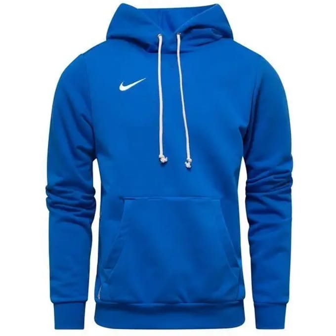 Nike Dri FIT Standard Issue Pull Over Hoodie Heren Blauw - Maat M