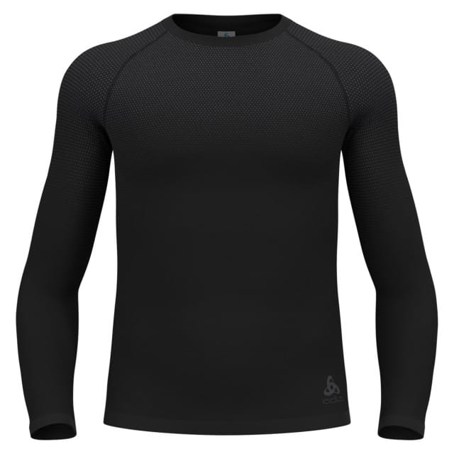 Odlo Performance Light Lange Mouwen Thermoshirt Heren - Zwart - Maat S