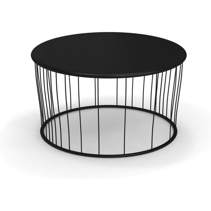 Emu CANNOLE' bijzettafel - zwart - Ø 60
