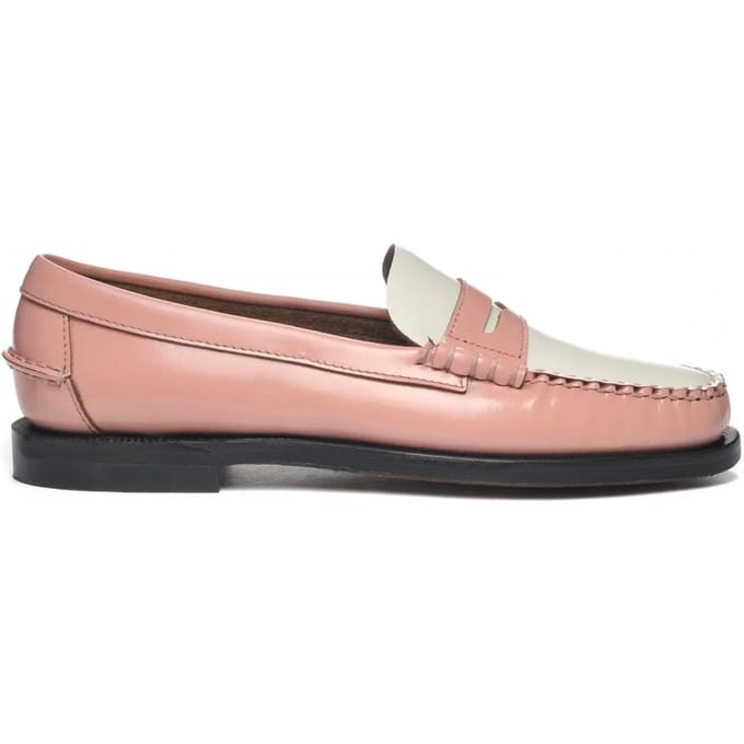 Leren damespantoffels Sebago Classic Dan Pigment