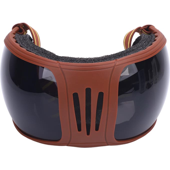 Lunettes pour Cheval de Sport Multi-couches Éponge Sangles Réglables Élégantes Coupe-vent Lunettes pour Cheval pour l'Équitation Gris gris