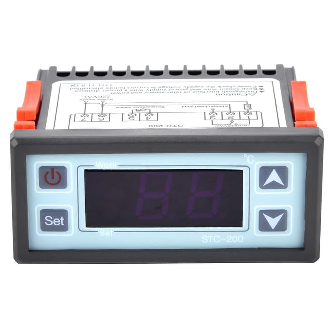 STC‑200 Digitale Microcomputer Thermostaat Temperatuurregelaar met Koeling Verwarming