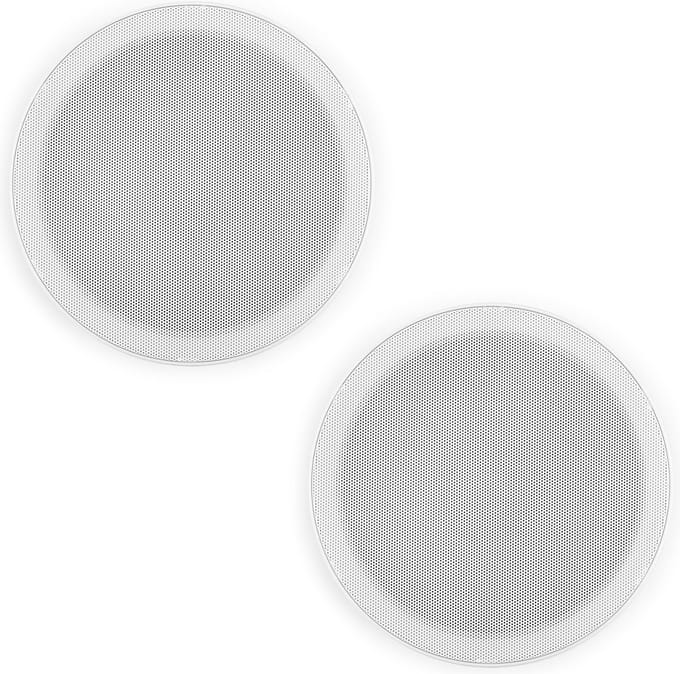 Power Dynamics MSLP65 Marine Speaker Set - 2x waterdichte speakers low profile - 6 Inch - 100W - Wit