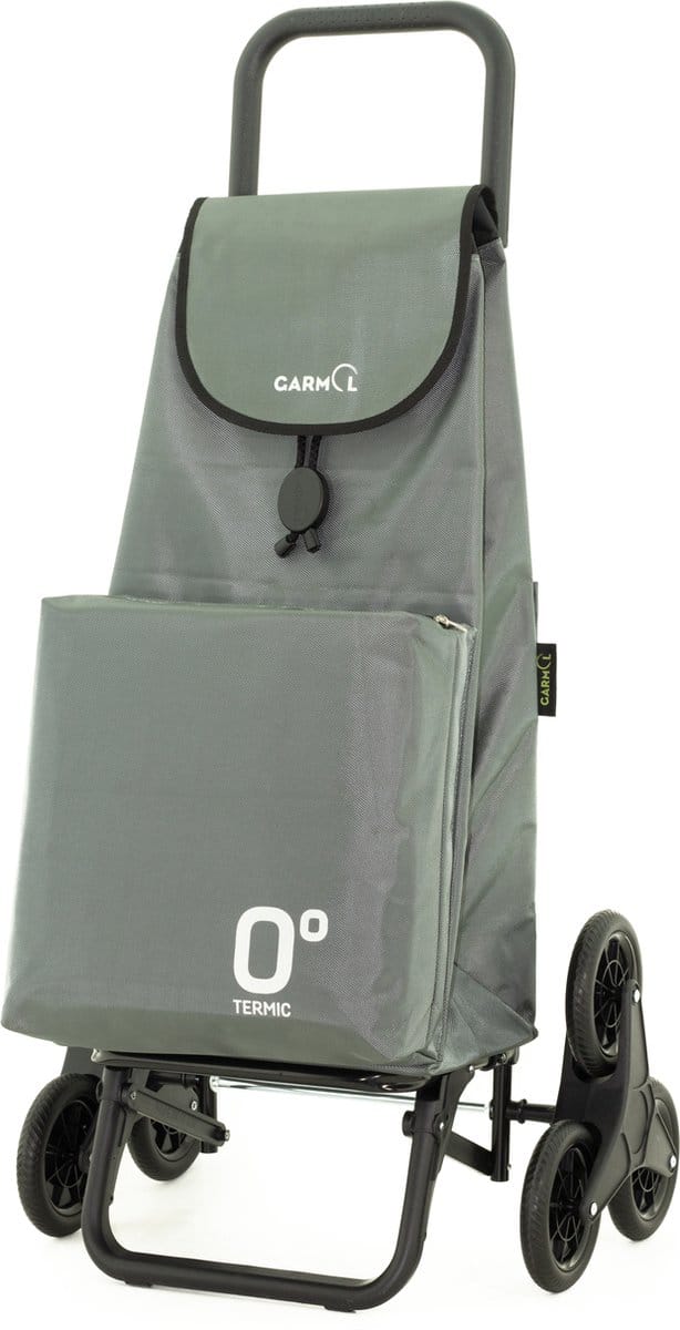 Garmol Boodschappentrolley G3X3 Termico Travel - Trappenstijger - Gris