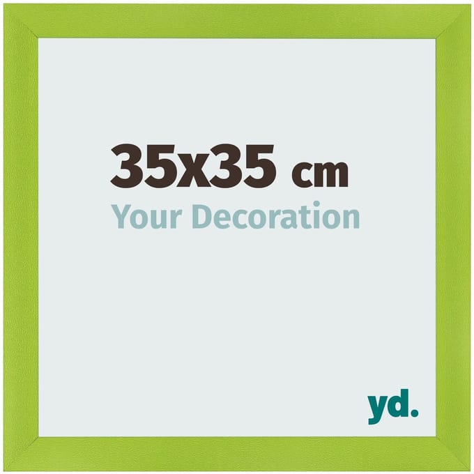 Your Decoration - Fotolijst 35x35 cm - MDF - Groen - Pisa