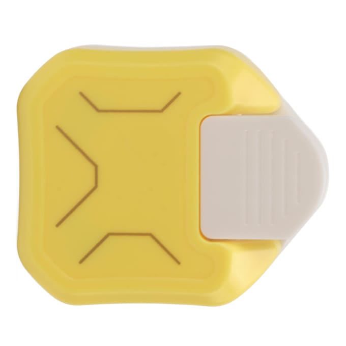 Coupe-angle Mini Portable Polyvalent Jaune Carton Angle Droit Angle de Beauté Machine Poinçon beige