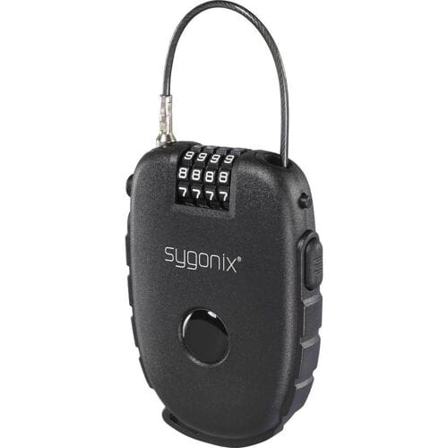 Sygonix Kabelslot Black Cijferslot