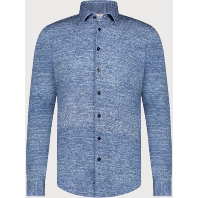 Blue Industry Jersey overhemd uni |