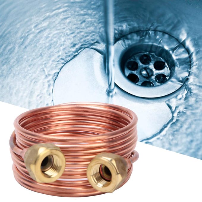Zachte Flexibele Koperen Capillaire Buis 2.8mm G14  Koelonderdelen (2000mm)