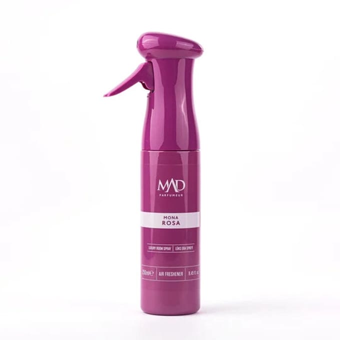 Mad Parfumeur Mona Rosa Roomspray 250 ml - Luxe Interieurspray - Huisparfum - Spray