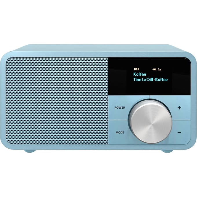 Sangean Genuine Mini DDR-7 Radio DAB+, VHF (FM) AUX, Bluetooth Turquoise