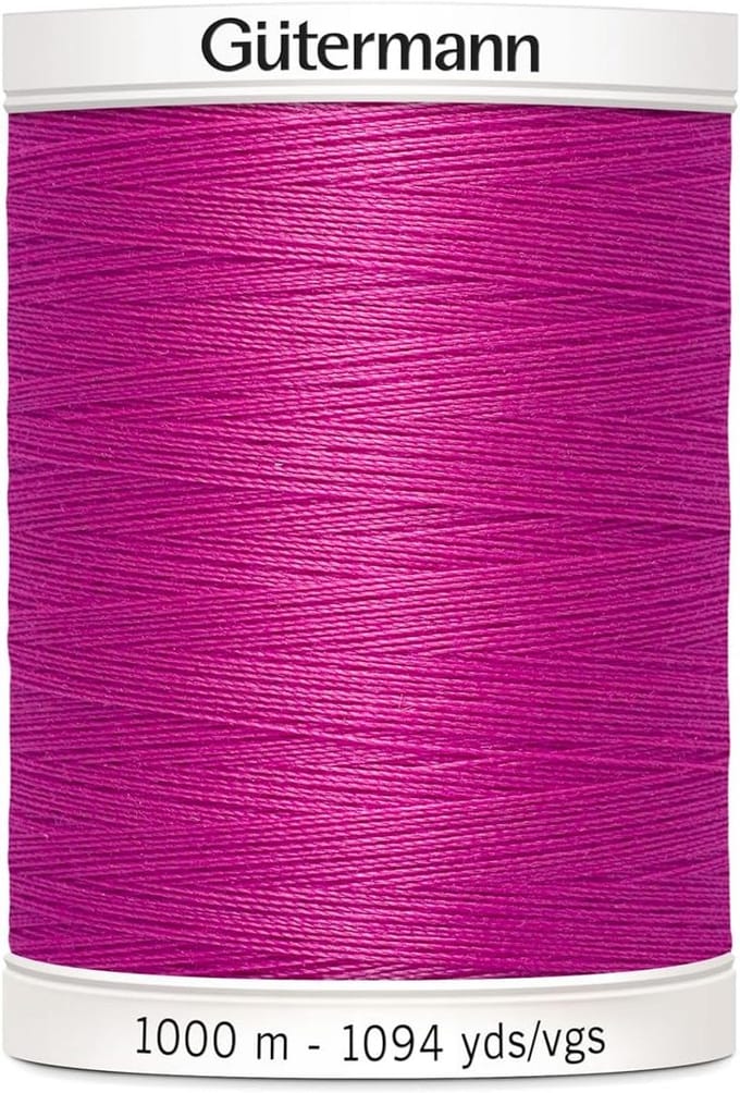 Naaigaren Fuchsia Roze 1000 Meter Duurzaam Polyester Garen