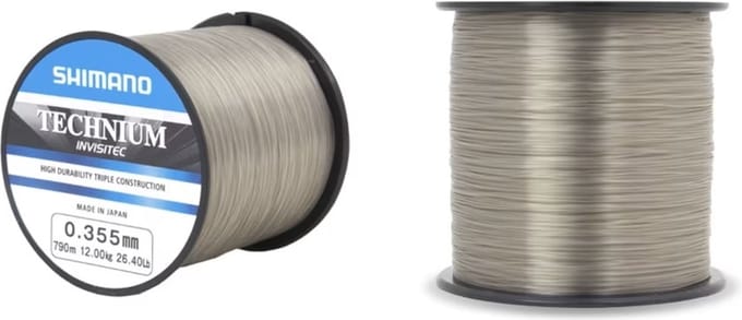 Shimano Technium Invisitec | Nylon Vislijn | 0.28mm | 1252m