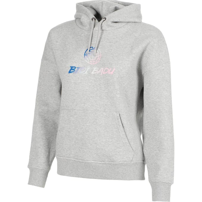 BIDI BADU Hey Laguna Logo  Sweater met capuchon Dames-lichtgrijs