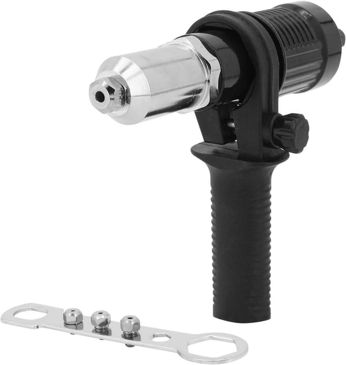 Dailygoods - Professioneel Elektrisch Klinknagelpistool Adapter voor Accuboormachine