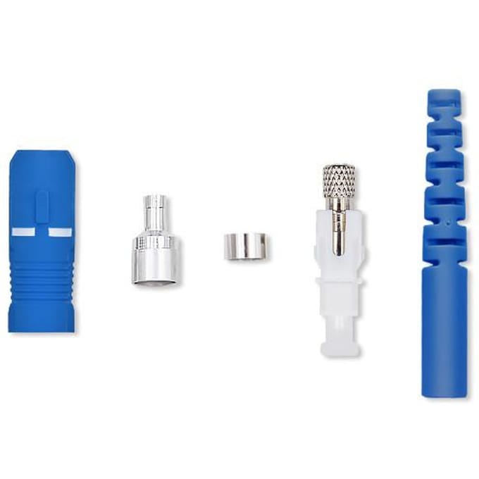 Qoltec glasvezelconnectoren SC/PC |   Singlemode |   2,0 mm |   Montagekit |   200 pc's