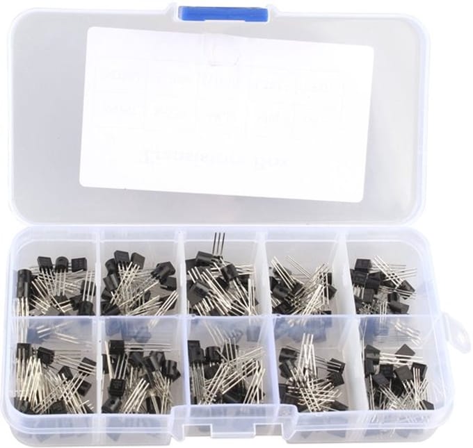 Dailygoody - Transistor Kit - 200-delige set - 10 verschillende