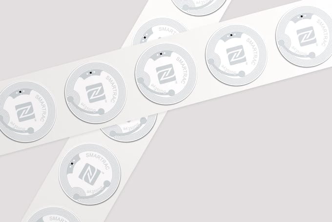 NFC Tags 38mm 10 stuks extra grote scansterkte