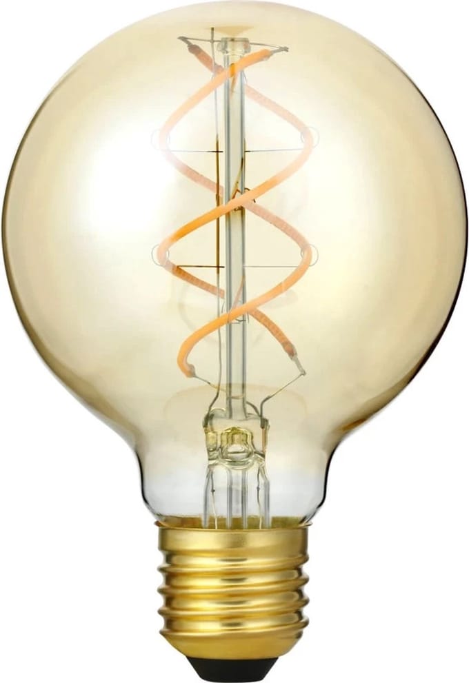 SPL E27 LED Globelamp | 5W Goud 2200K 220V/240V 822 | 360° Dimbaar
