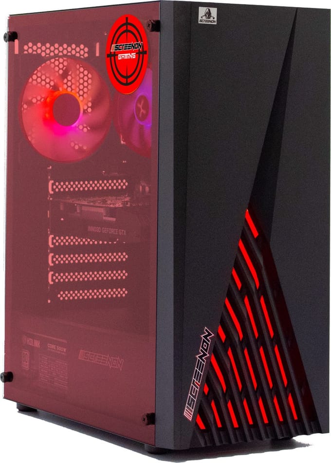 ScreenON - 480GB SSD Game PC (Fortnite) - Gaming Desktop