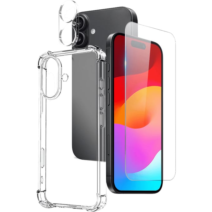 Northjo Apple iPhone 17 Shockproof All-in-One Protection Transparant