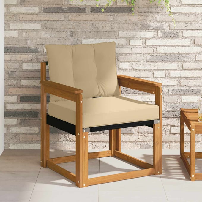 vidaXL - Buitensofa - Massief - Acacia - Hout - Naturel