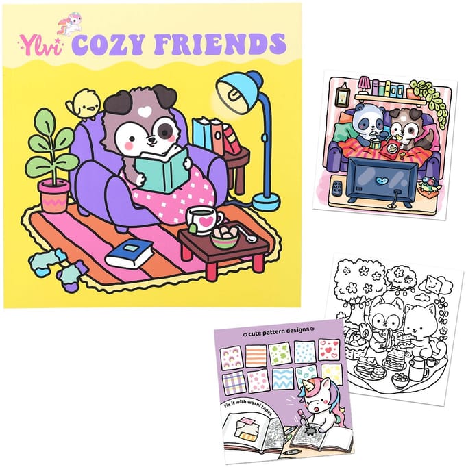 Depesche - Ylvi COZY Friends kleurboek