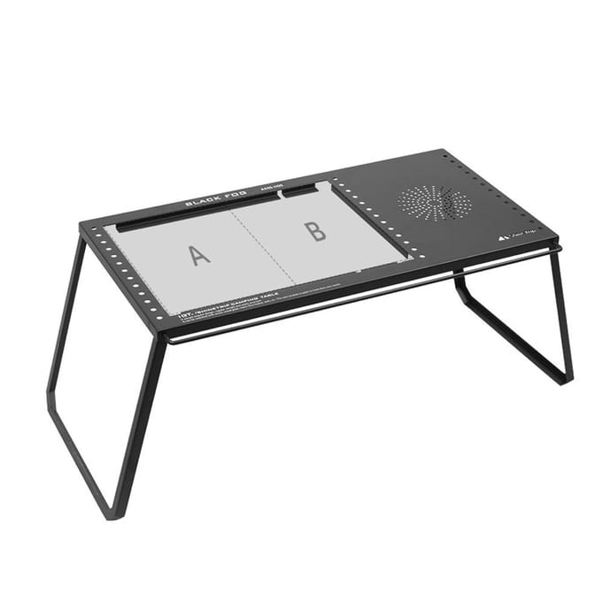 Draagbare camping koolstofstalen tafel IGT eenheidsbord combinatietafel Opklapbaar picknickdiner buiten