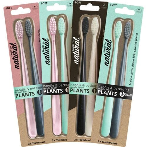 Jack N' Jill Bio Toothbrushes Assorted 2 st