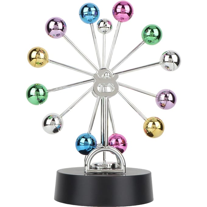 Newton Slinger Bal Fysica Wetenschap Balans Bal Bureaublad Entertainment Decoratie white