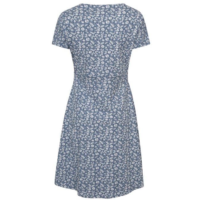 Mountain Warehouse Dames Bloemen UV Beschermingsjurk (Lichtgrijs)