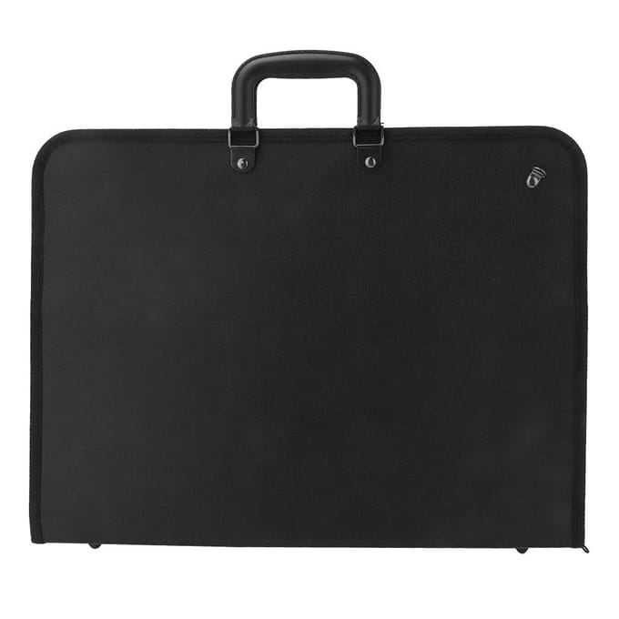Draagbare PVC schilderplaat tas A3 tekenbord schetsbord opbergtas documenten draagtas black