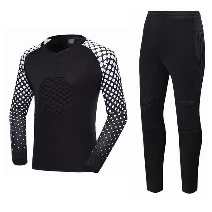 Kindervoetbal Keepersuniform Set Gantry Shirt Voetbaluniform Keepersuniform Voetbaltrainingsuniform Jersey 2XL