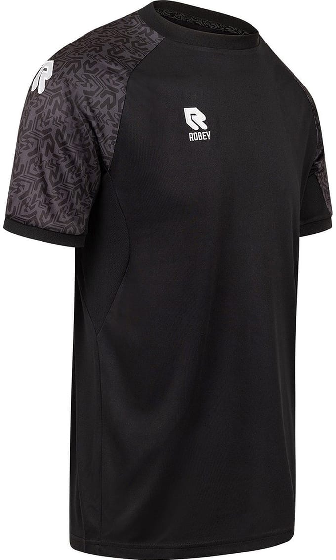 Robey Patron Keepershirt Korte Mouw Heren - Zwart | Maat: 4XL